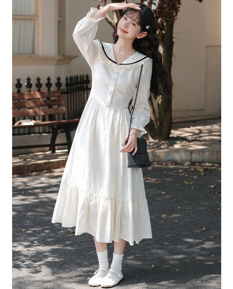 After School Japanese Vintage-Anime-Inspired Lolita Dress