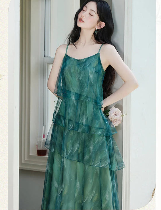 Emerald Enchant Ethereal Essence Dress