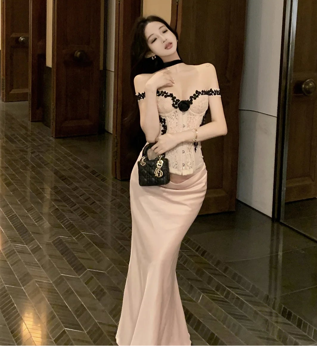 Coquette Lace Bustier Top