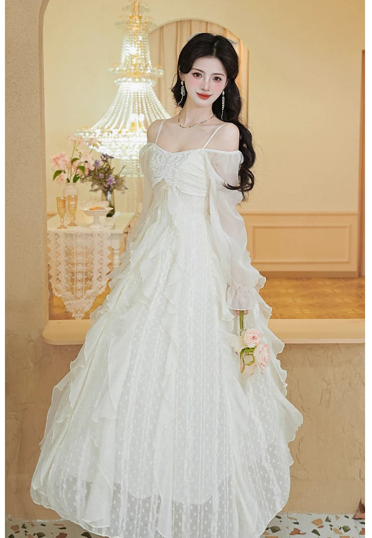 Airielle Butterfly Applique Fairy Dress