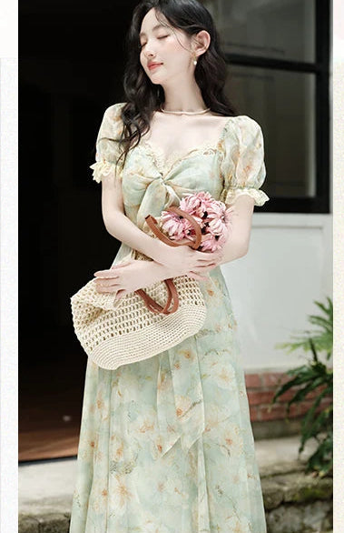 where to buy cottagecore dresses Elisette Cottagecore Dress / Midi Large