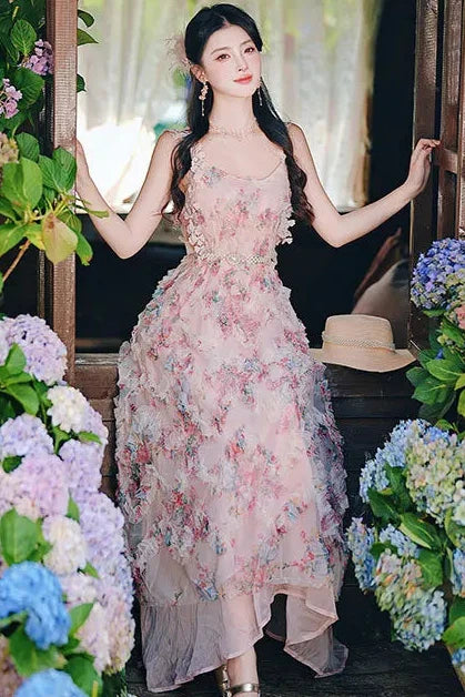Sakura Fairy Dress with Pearl Belt