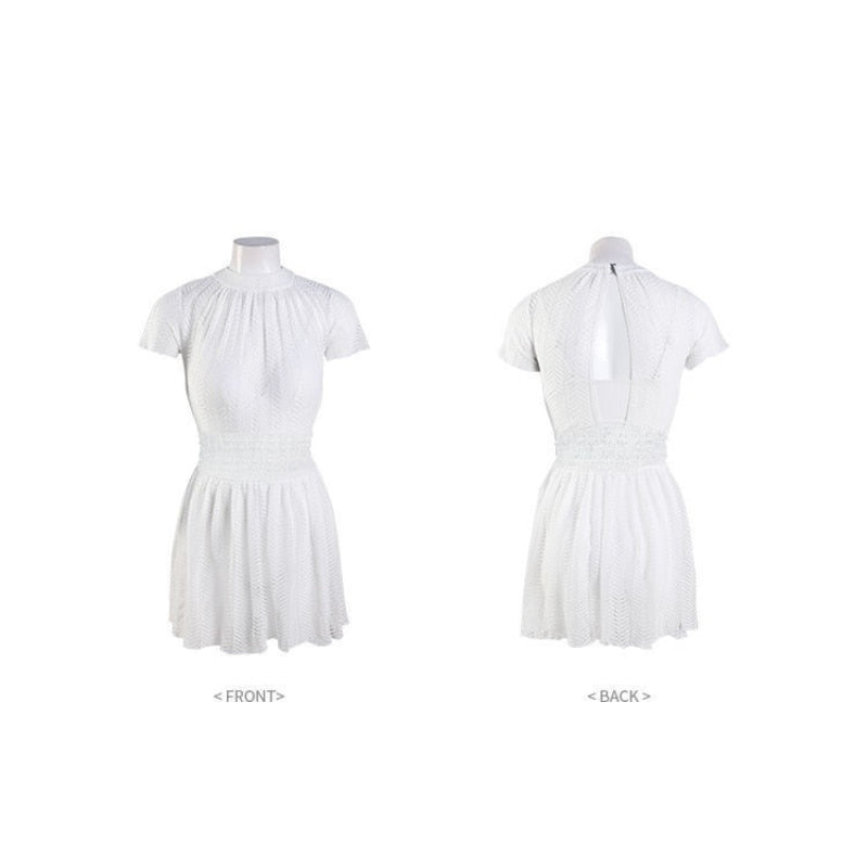 Skirted Lace Swimsuit