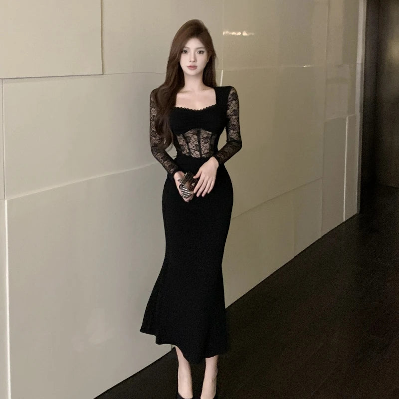 Ice Rose Dark Aesthetic Romantic Goth Dress