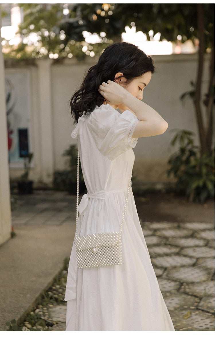 Eva Light Academia Summer Dress