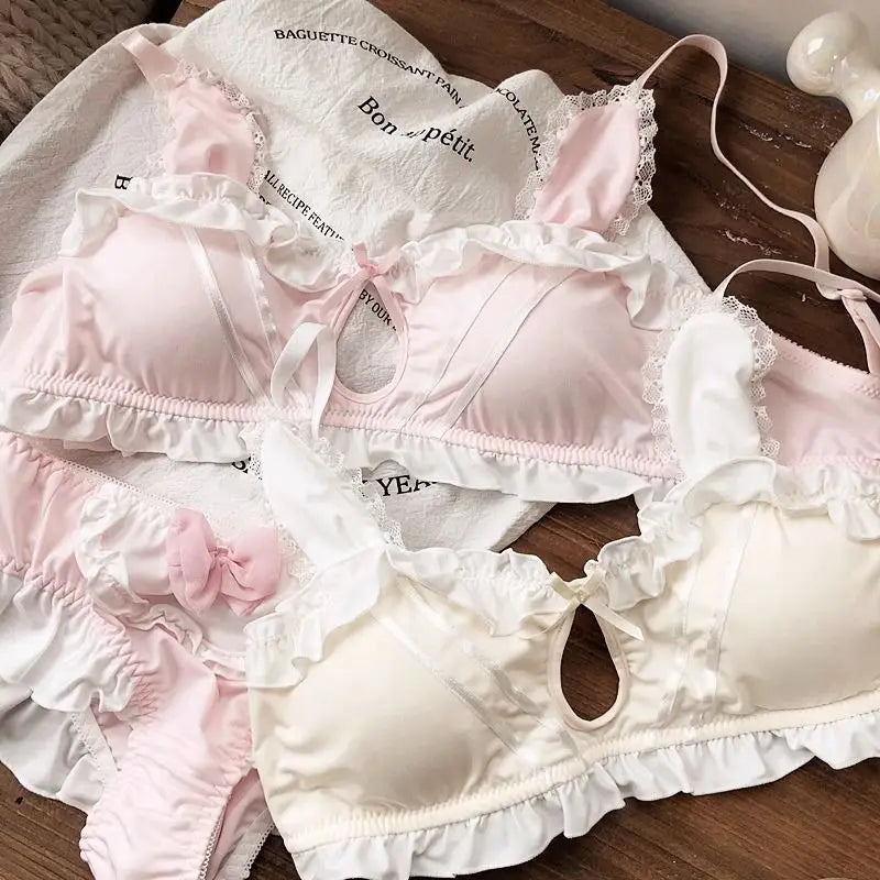 Pastel Bunny Coquette Lolita Lingerie Set