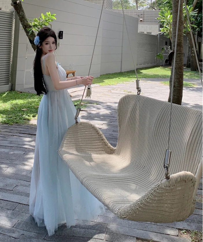 Iridia Light Blue Ethereal Fairy Dress