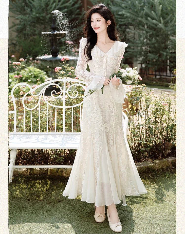 Eleonora Romantic Lace Fairycore Dress
