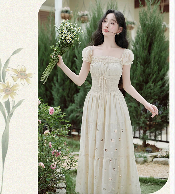 Forest Petals Cottage Fairy Dress
