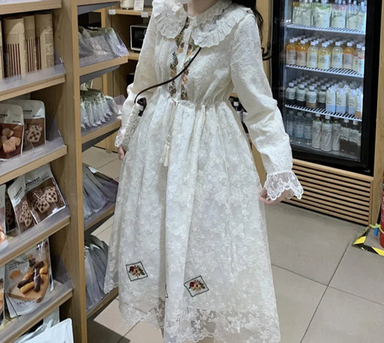 Fig Creek Fall Cottagecore Dress