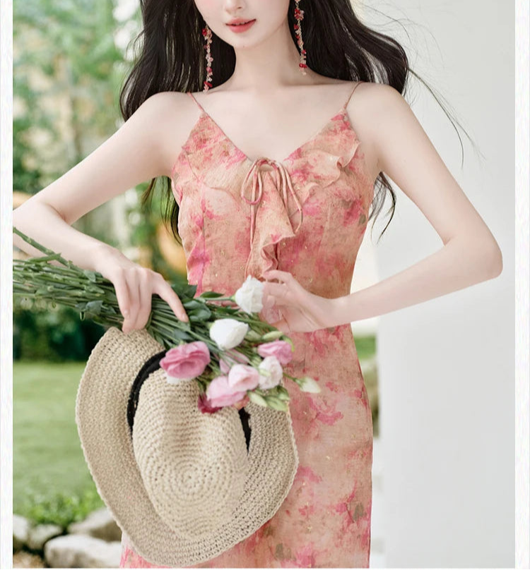 Honey Grace Romantic Floral Cottage Fairy Dress