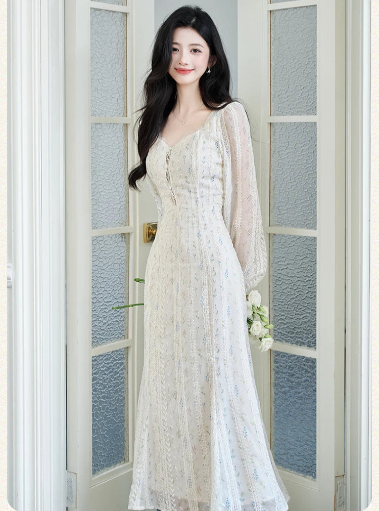 Whispering Aura Romantic Princess Dress