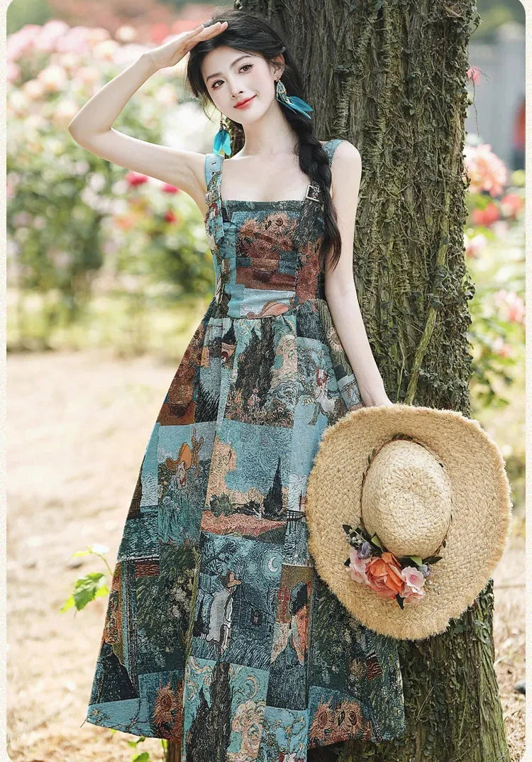 Fall Wish Art Print Dress