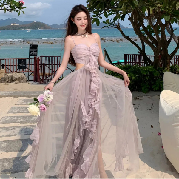 Frosty Violet Ethereal Essence Dress