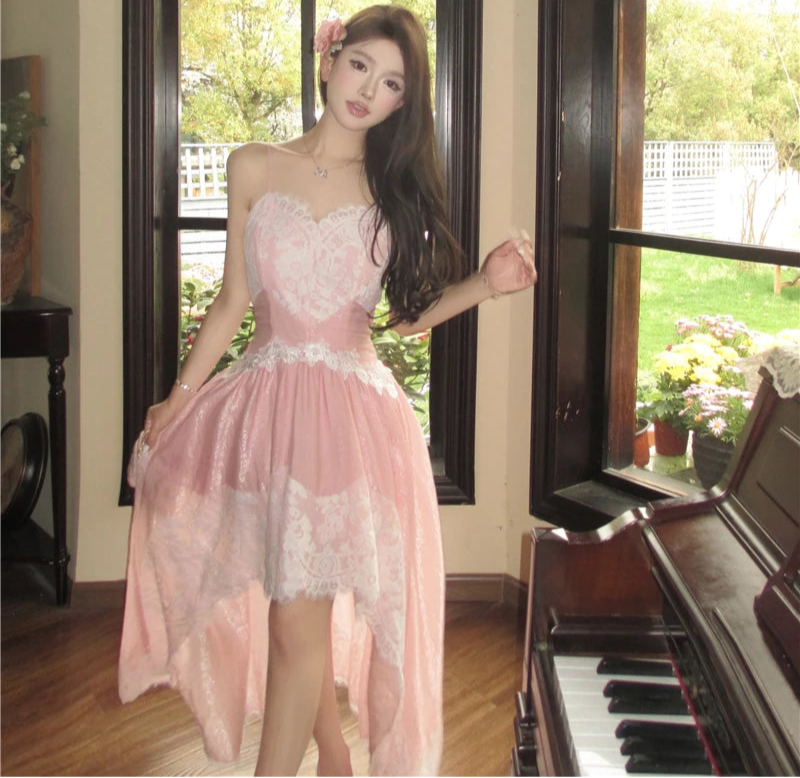 Lizy Lace Coquette Princess Dress