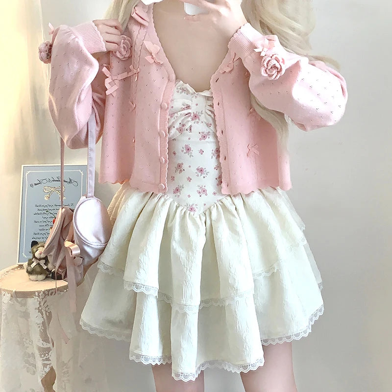 Faye Lovelybow Coquette Cardigan