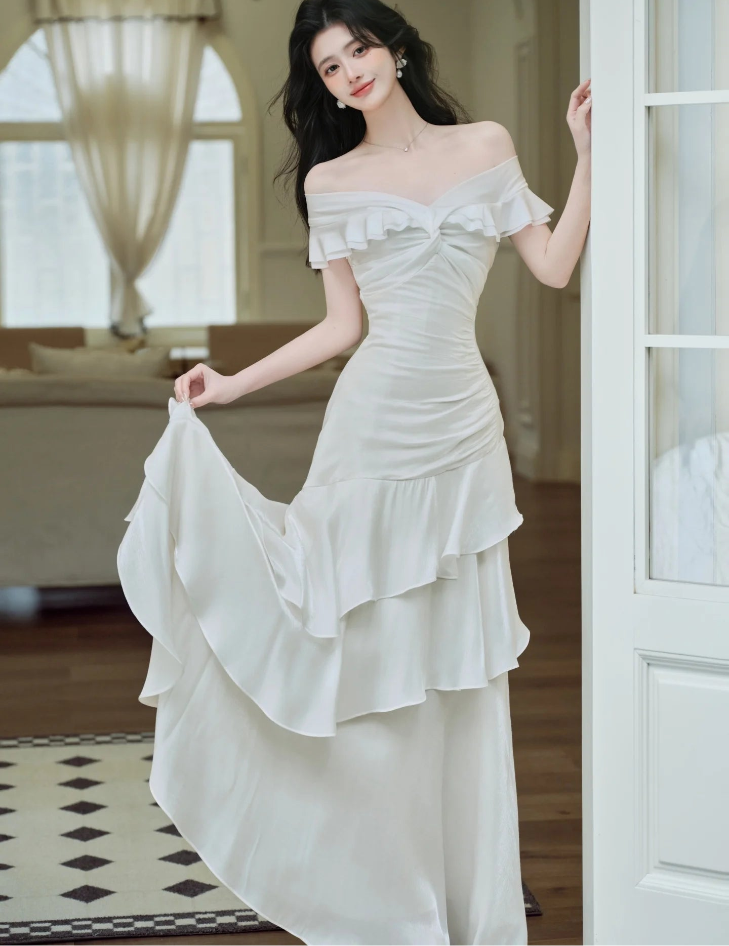 Estella Light Academia Romantic Royalcore Dress