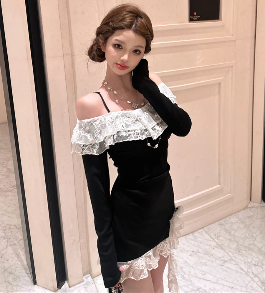 Dark Coquette Dress dark coquette style dark coquette fashion Dark Coquette Dress dark coquette style dark coquette fashion