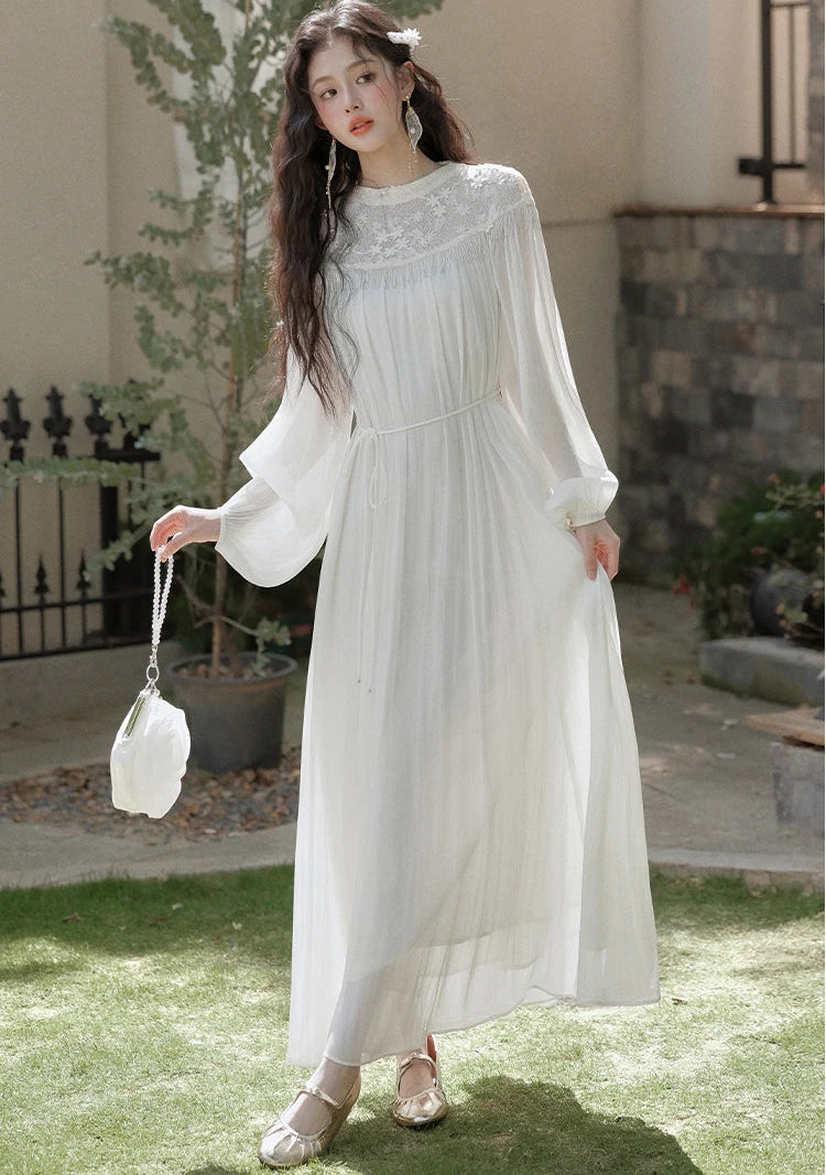Ethereal Bohemian Fairy Dress
