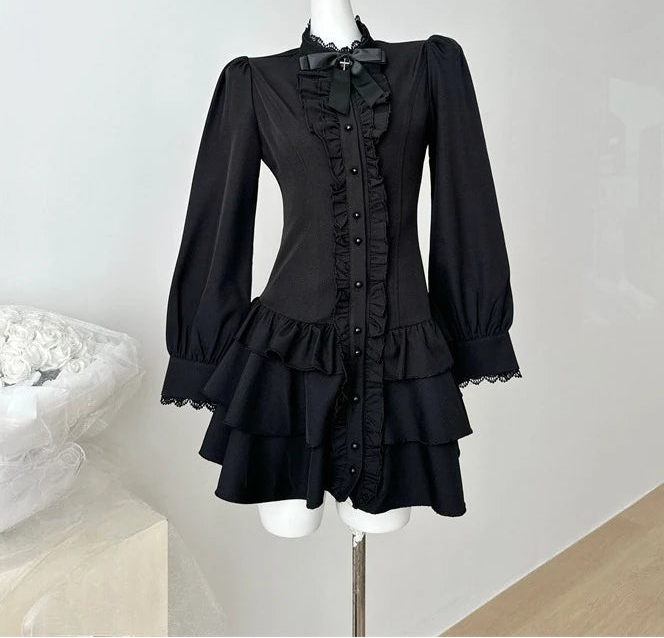Dark Wings Romantic Gothic Dress