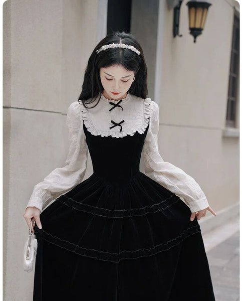 Chasma Dark Princesscore Velvet Dress