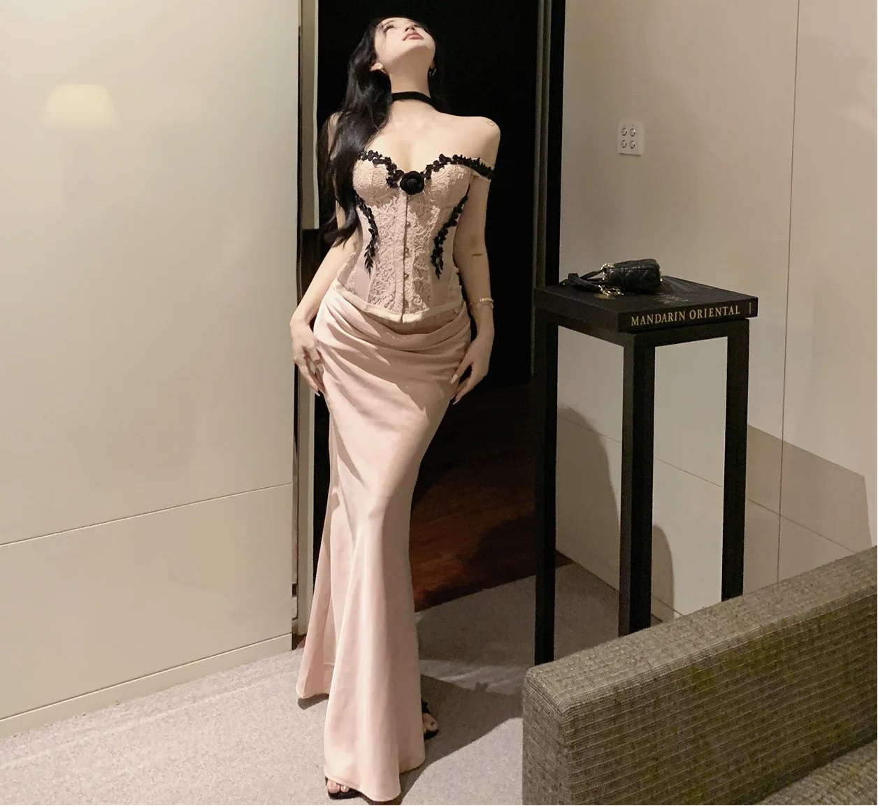 Coquette Lace Bustier Top