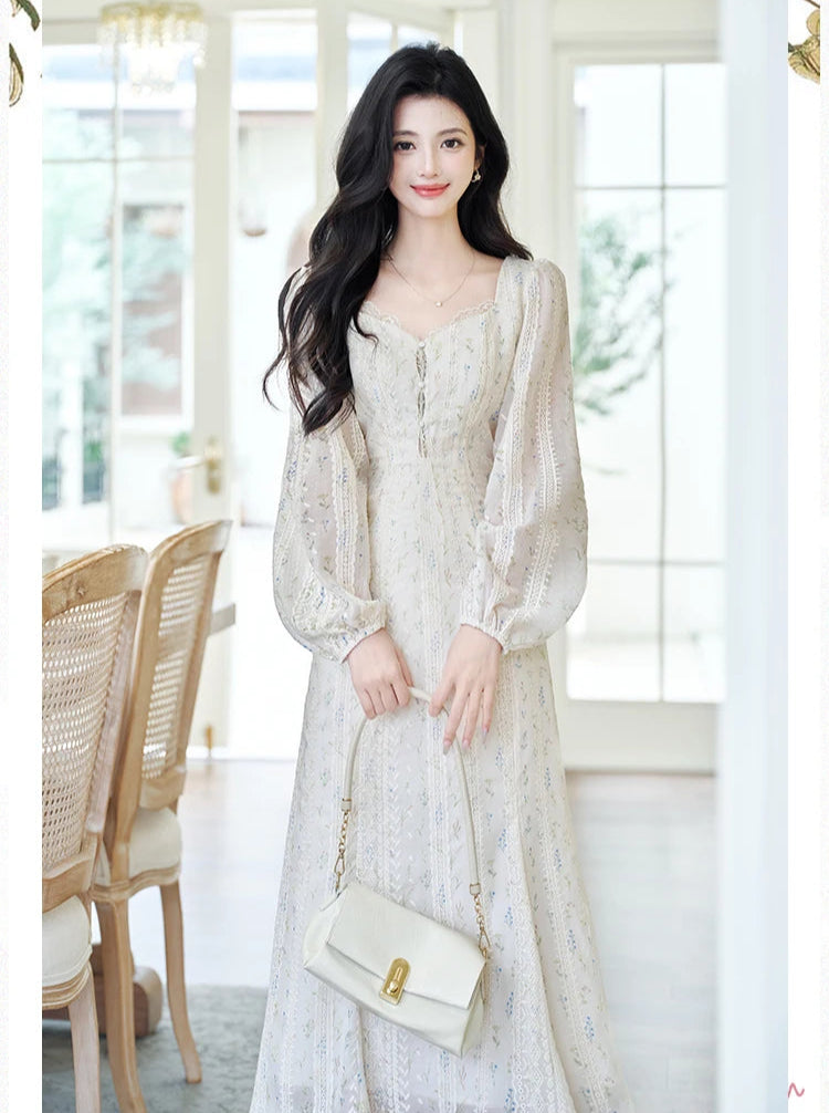 Whispering Aura Romantic Princess Dress