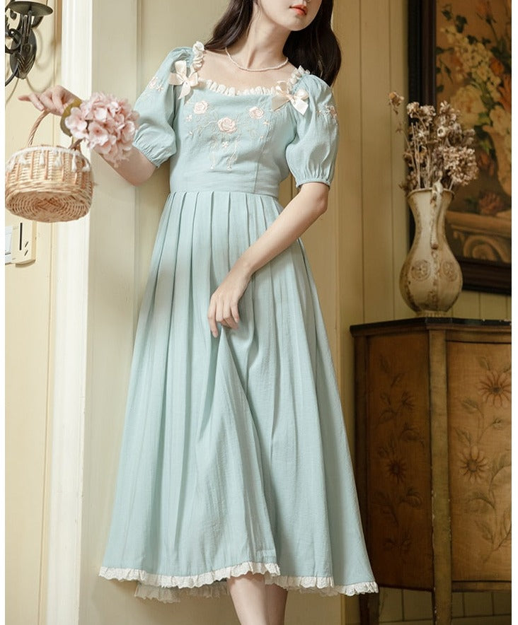 Azure Oasis Romantic Princesscore Royalcore Dress