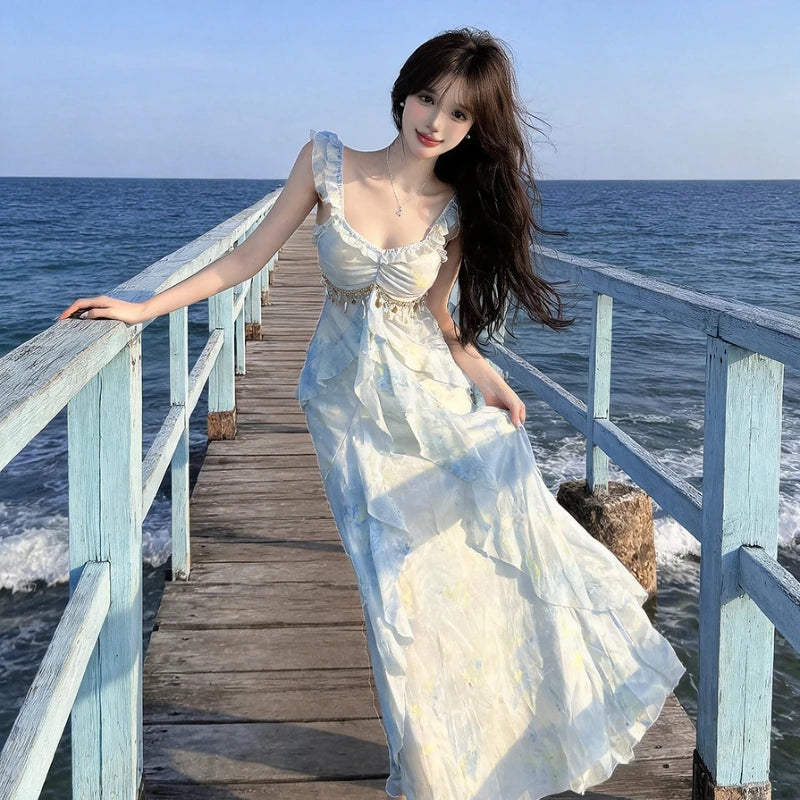 Azure Mermaid Fairy Dress