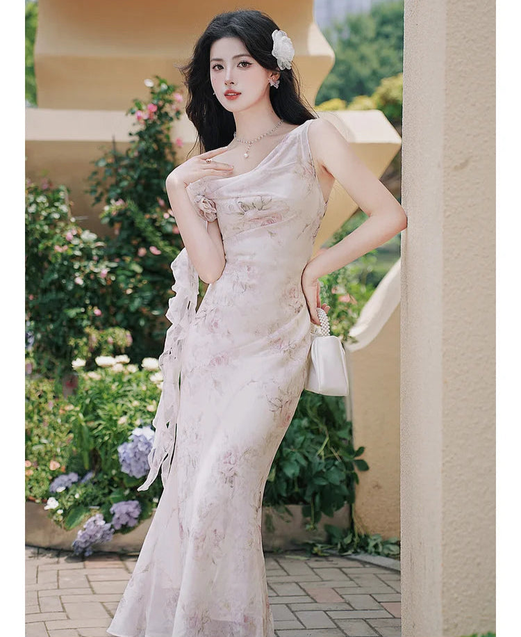 formal aesthetic dress Pink Formal Dresses