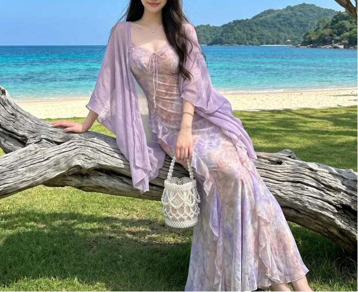 Ethereal Pastel Fairy Dress Romantic Dreamy Fairycore Princess Aesthetic