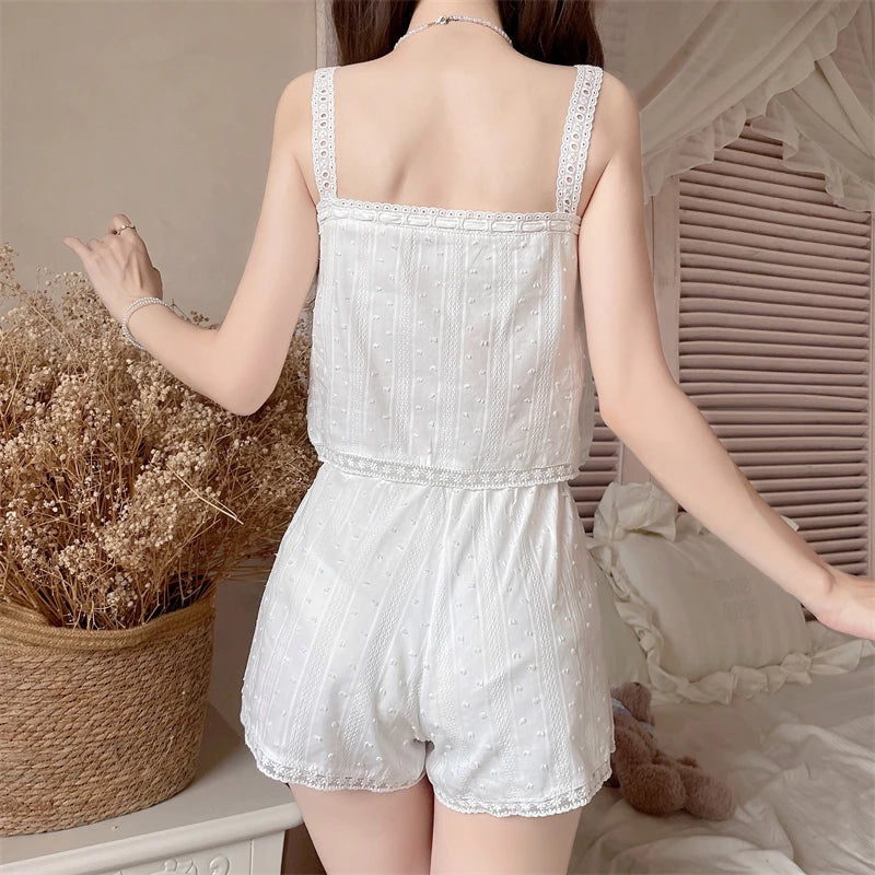 Lazy Morning Coquette Pajama Set