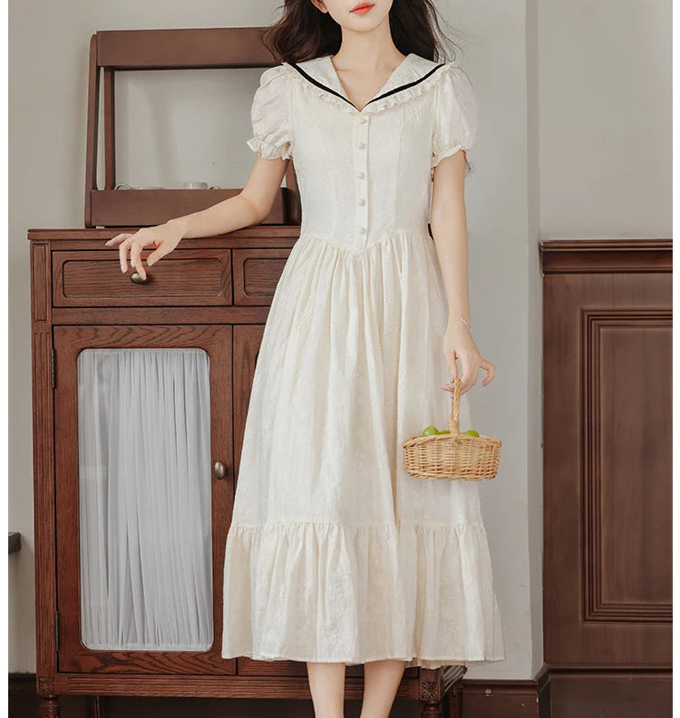 Japanese Style Vintage-Sailor Dress