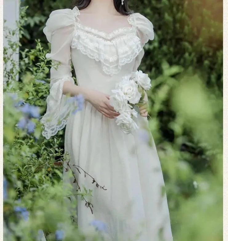 Adriata Romantic Royalcore Victorian Princess Dress