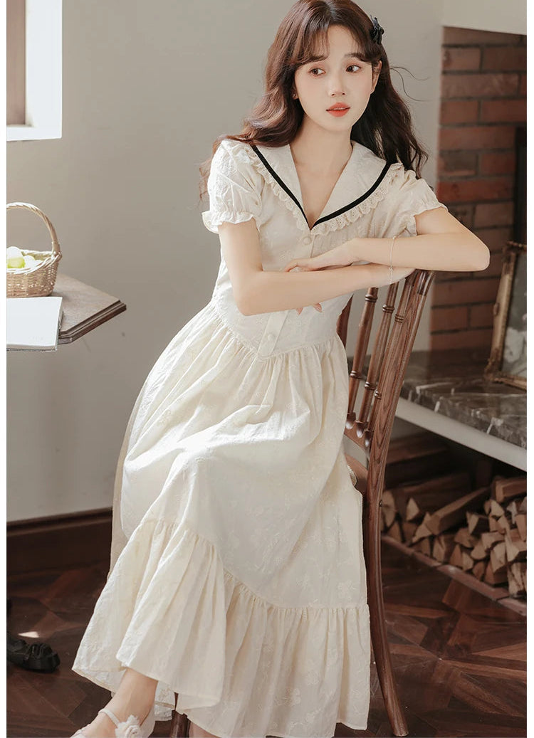 Japanese Style Vintage-Sailor Dress