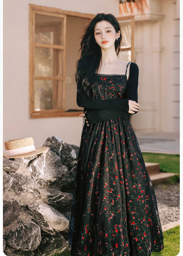 Dark Cottagecore Dress dark cottagecore style dark cottagecore aesthetic