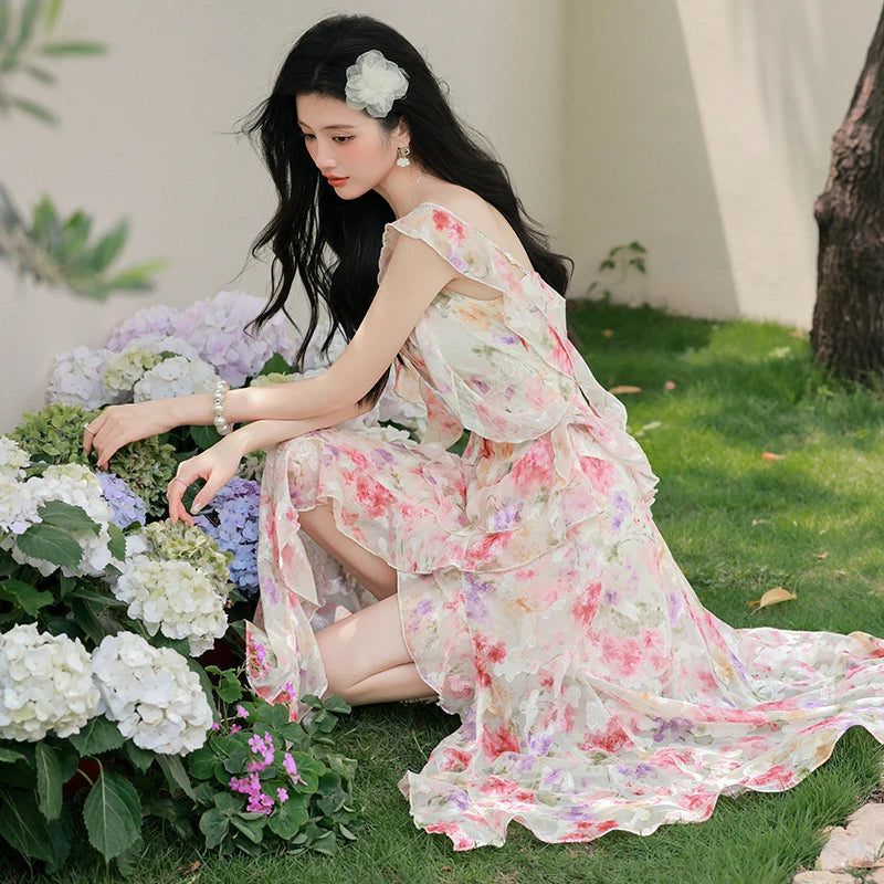 Ethereal Spring Fairy Dress
