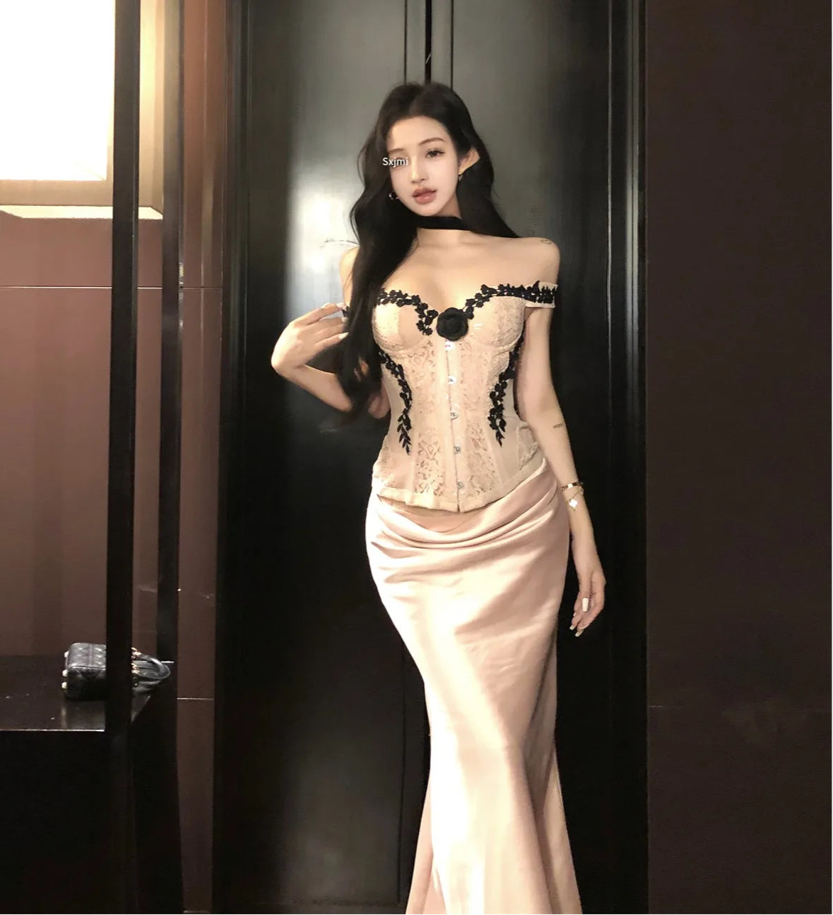 Coquette Lace Bustier Top