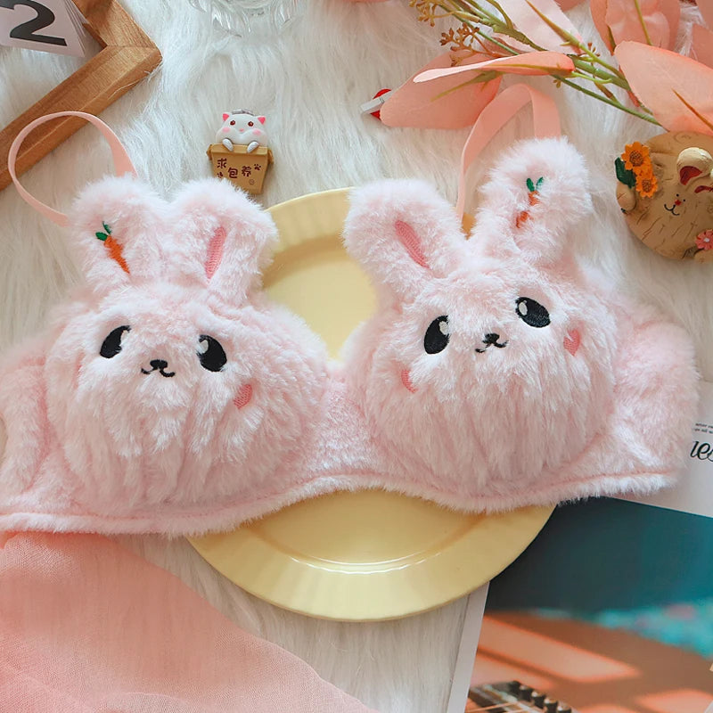 Bunny Plushie Lingerie Set