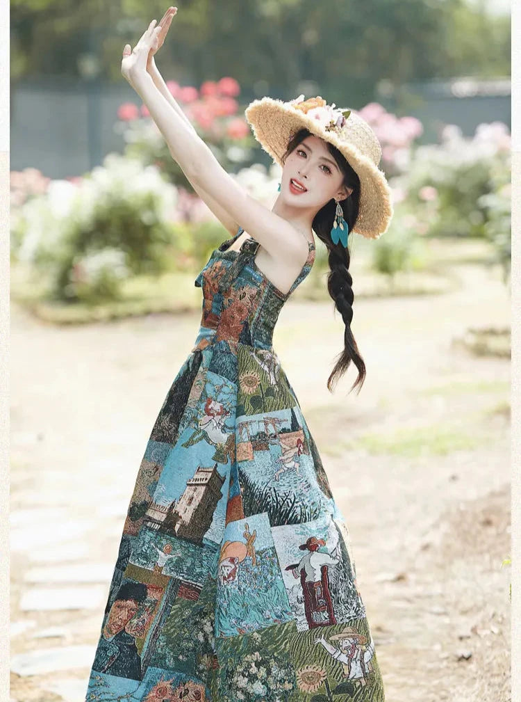 Fall Wish Art Print Dress