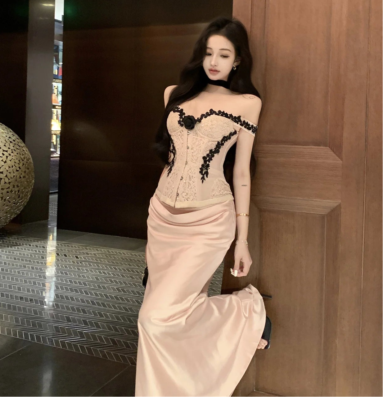 Coquette Lace Bustier Top