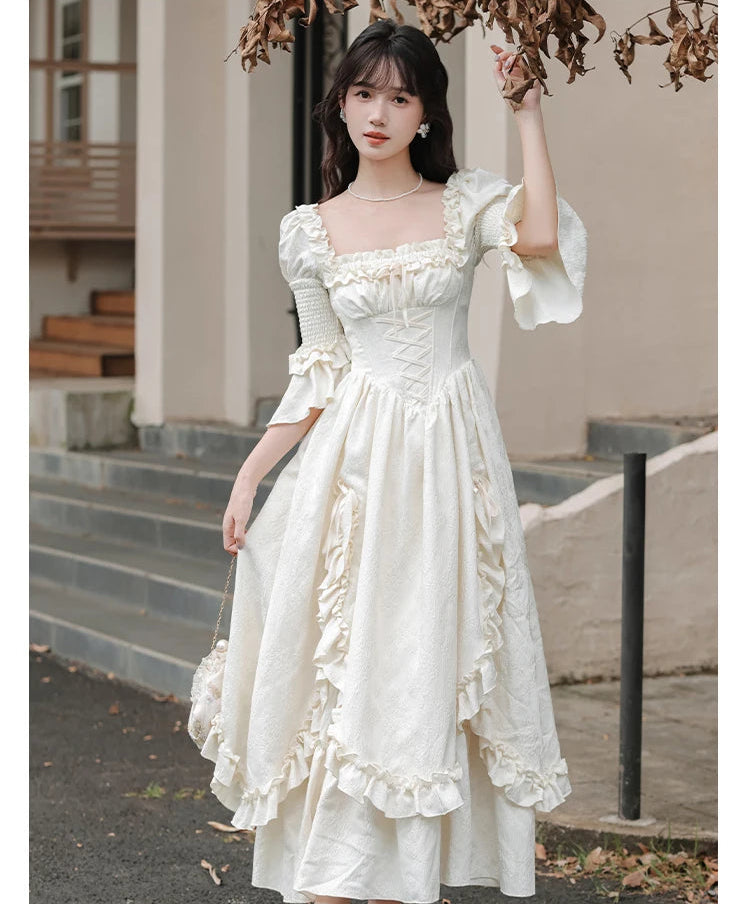 The Shy Baroness Romantic Royalcore Rococo Princess Dress