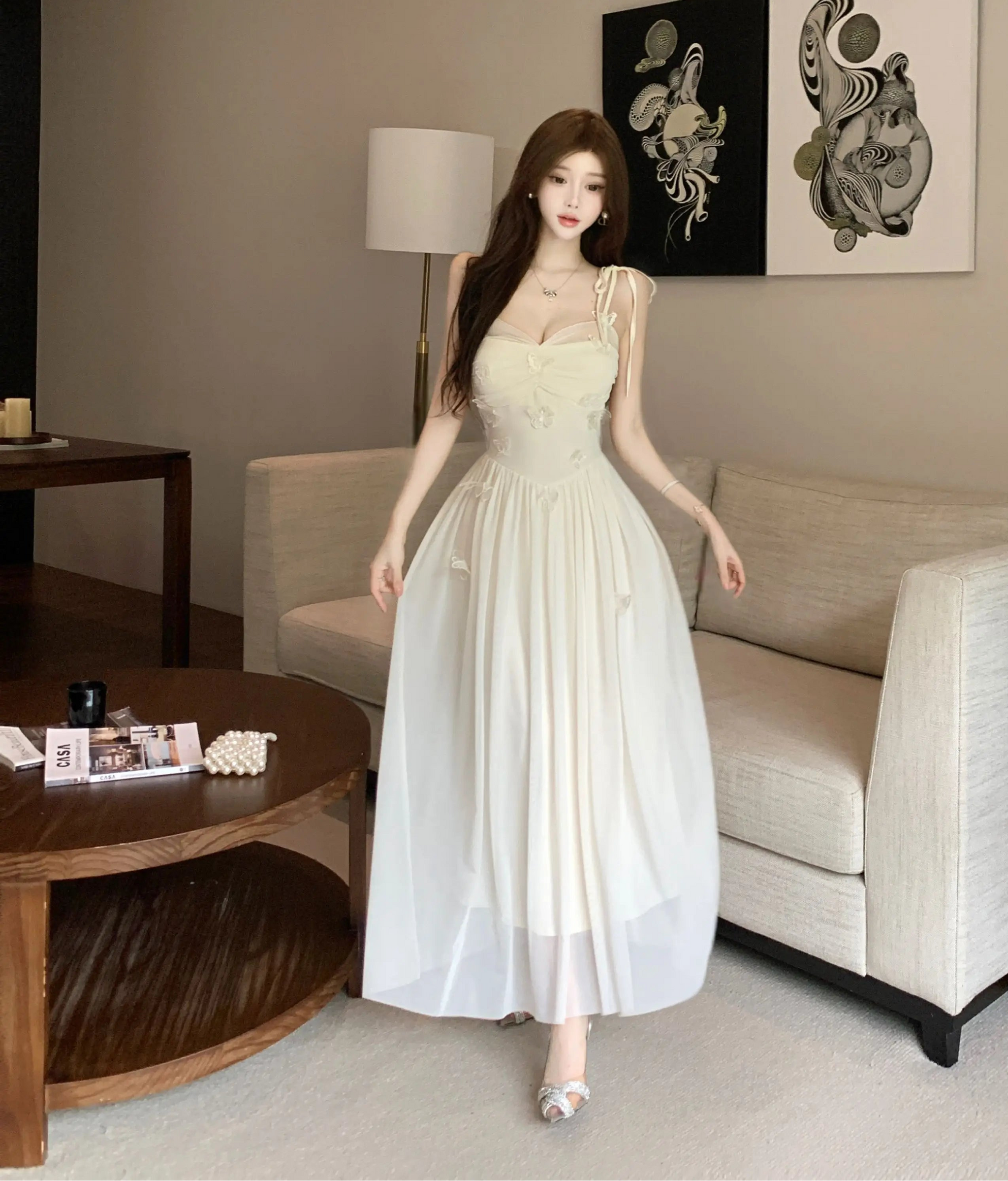 Thallia Butterfly Decorated Fairy Dress