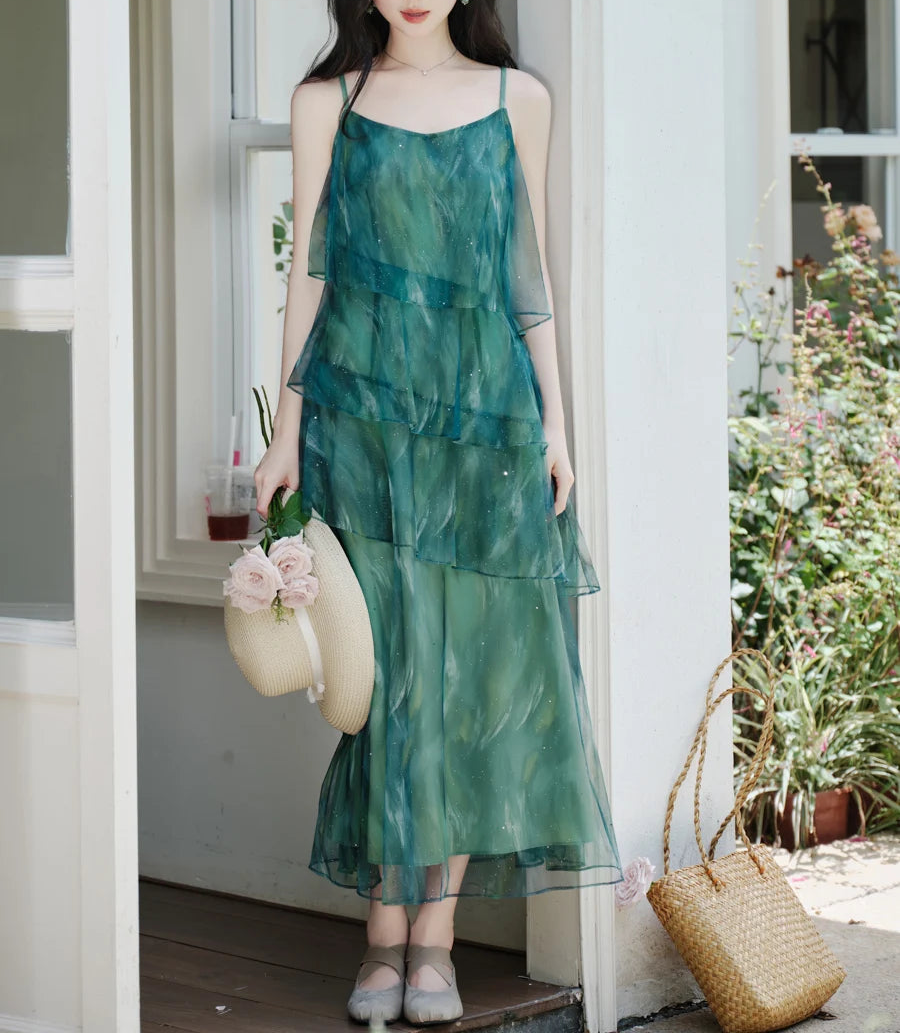 Emerald Enchant Ethereal Essence Dress