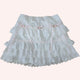 Vanilla Cupcake Coquette Cotton Lace Skirt