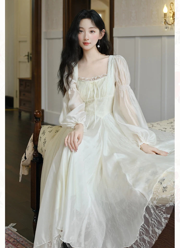 Romantic Fairy Princess Dress vintage princess dress royalcore style Romantic Fairy Princess Dress vintage princess dress royalcore style