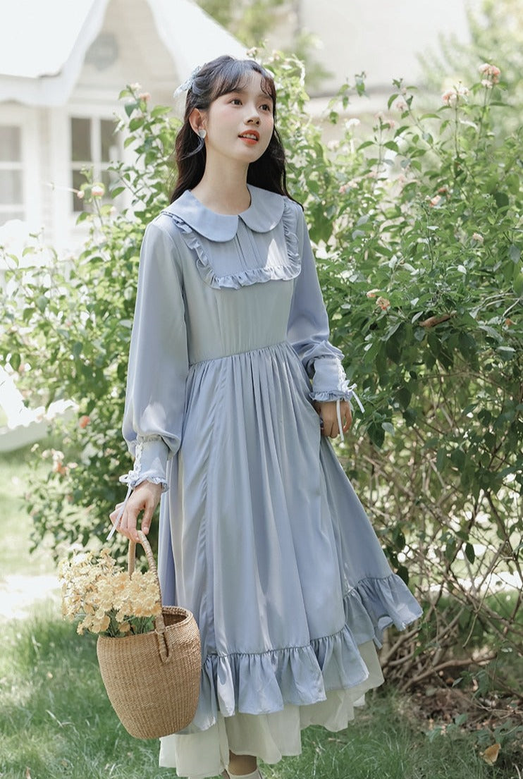 Robin Blue Cottagecore Dress