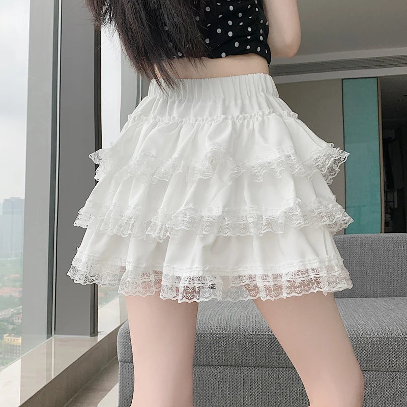 Pink Bow Coquette Skirt – Kawaii Balletcore & Girly Coquette Fashion
