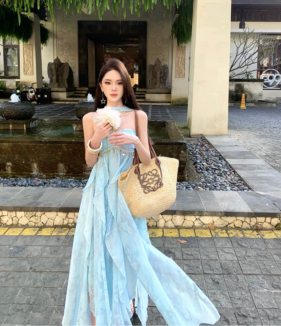 Aphrodite Ocean Goddess Dress