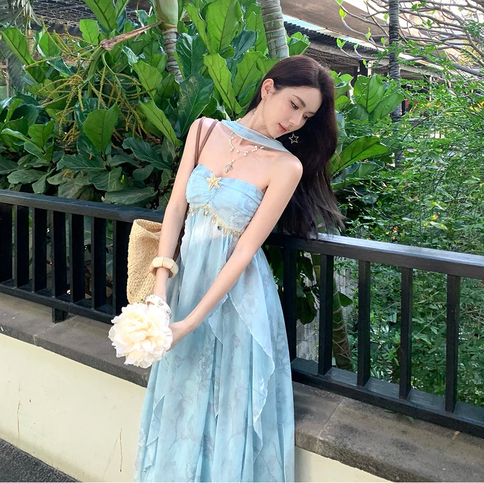 Aphrodite Ocean Goddess Dress